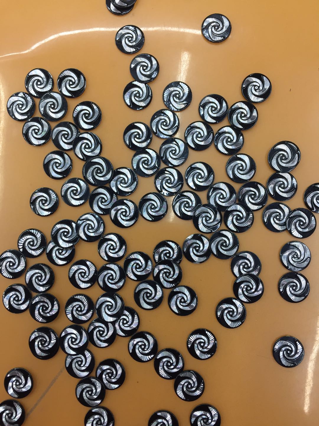 5MM铝批花烫片平片环保烫片DIY贴片图