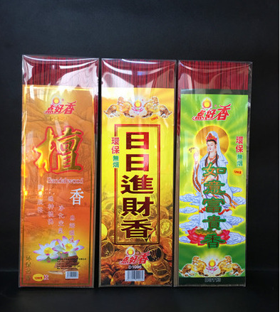 Light incense, smokeless incense, bamboo stick incense, bucket incense, smokeless incense, Emperor's good fortune and wealth incense, daily wealth incense, and Buddha worship sandalwood incense details Picture
