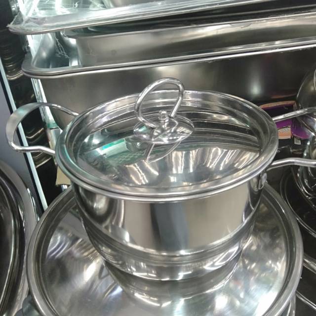 Stainless steel soup pot, daily necessities steamer Specification image