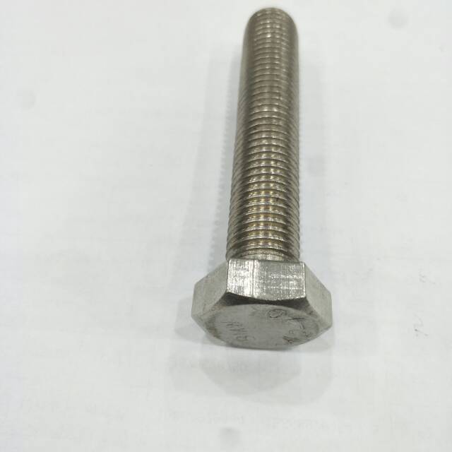 实心外六角机器螺栓全丝不锈钢常规螺丝