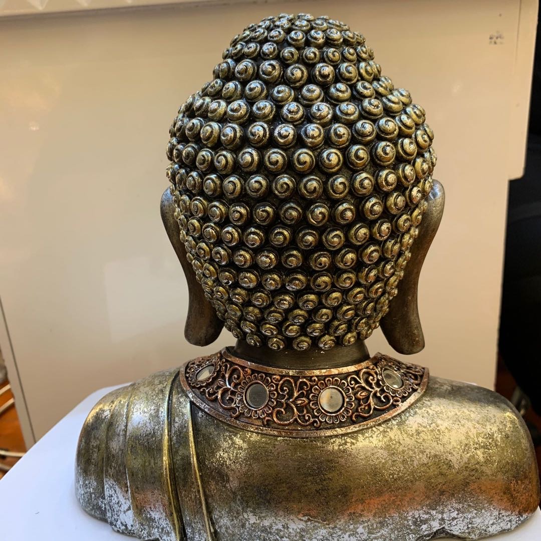 树脂工艺品大号佛像摆件家居装饰品玄关办公室摆件细节图
