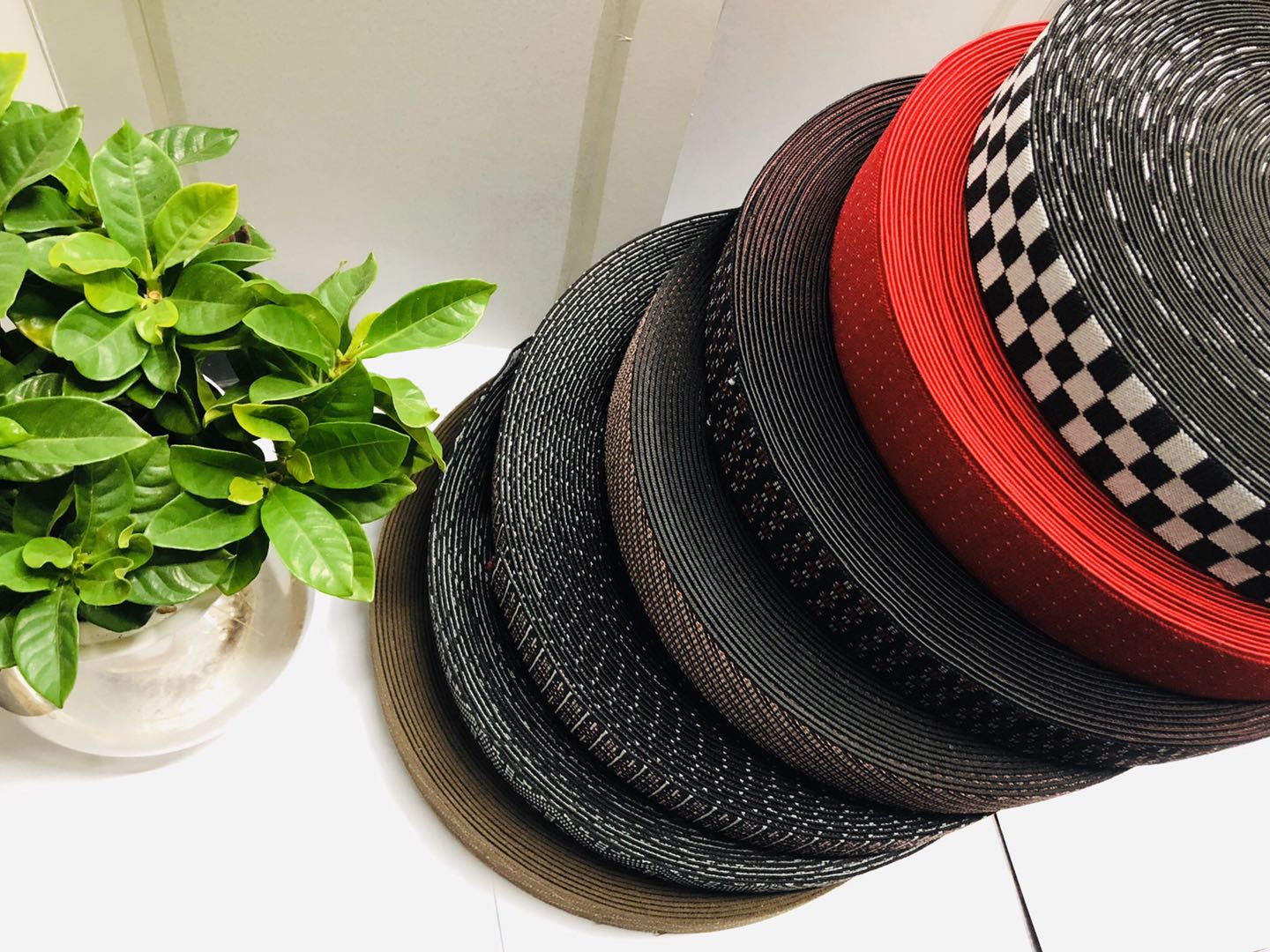 South Korea Ribbon Color Stripes Ribbon Diy Clothes T-Shirt Shoes And Hats Ribbon Ribbon Clothes Wrapping Cloth Accessories Specification drawing