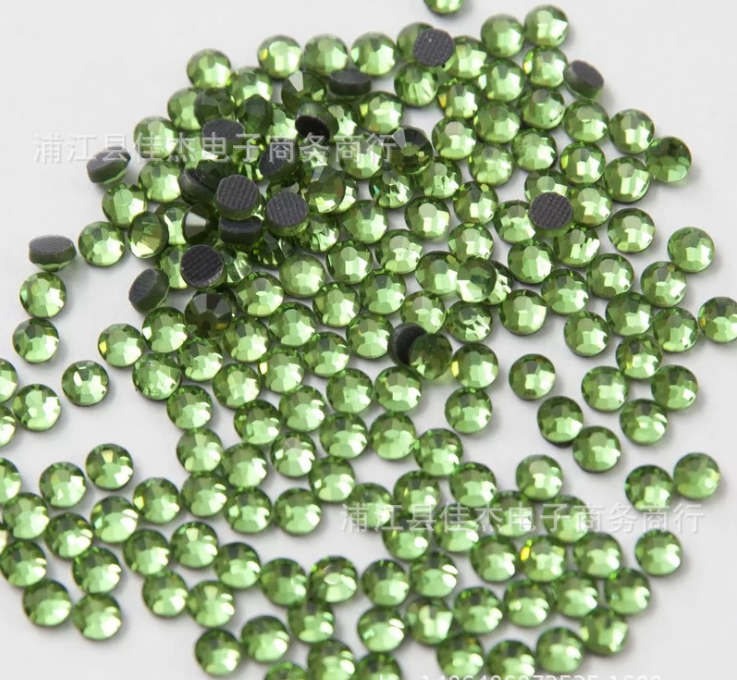 Grass Green Ss20 Middle East Drill Dmc Glass Hot Drill Nail Drill Diy Drill