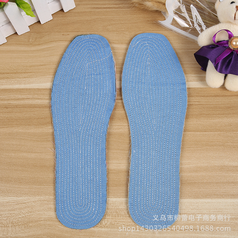 Wholesale thousand-layer fabric insoles, nine-layer pure cotton fabric sweat-absorbing bestsellers, factory direct sales details Picture