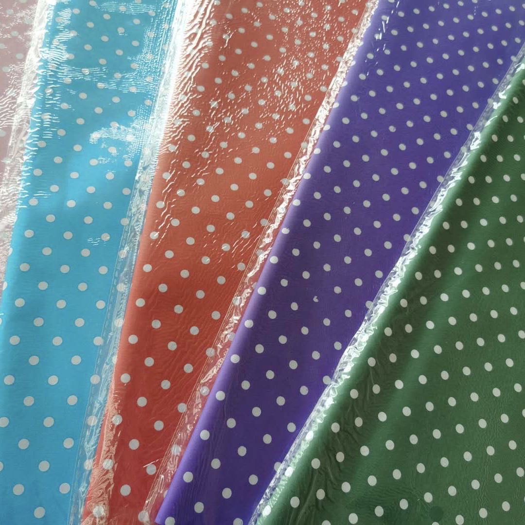 Korean Color Paper Products Daily Packaging Gift Packaging Holiday Gift Paper Gift Box Wrapping Paper Children's Day Gift Paper Book Paper Cartoon Wrapping Paper Children's Toddler Handmade Paper Polka Dots Specification drawing