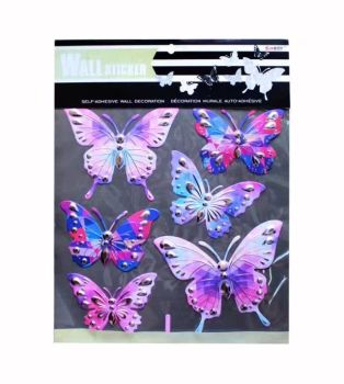 3d立体仿真蝴蝶装饰墙壁装饰贴纸详情图1