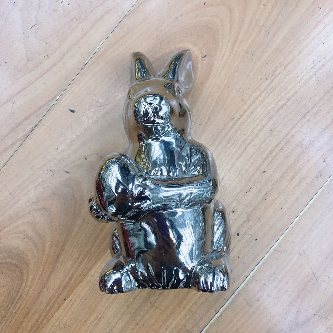 抽象兔子复古模型工艺品创意酒吧摆件橱窗陈列美式软装饰品拍摄道具