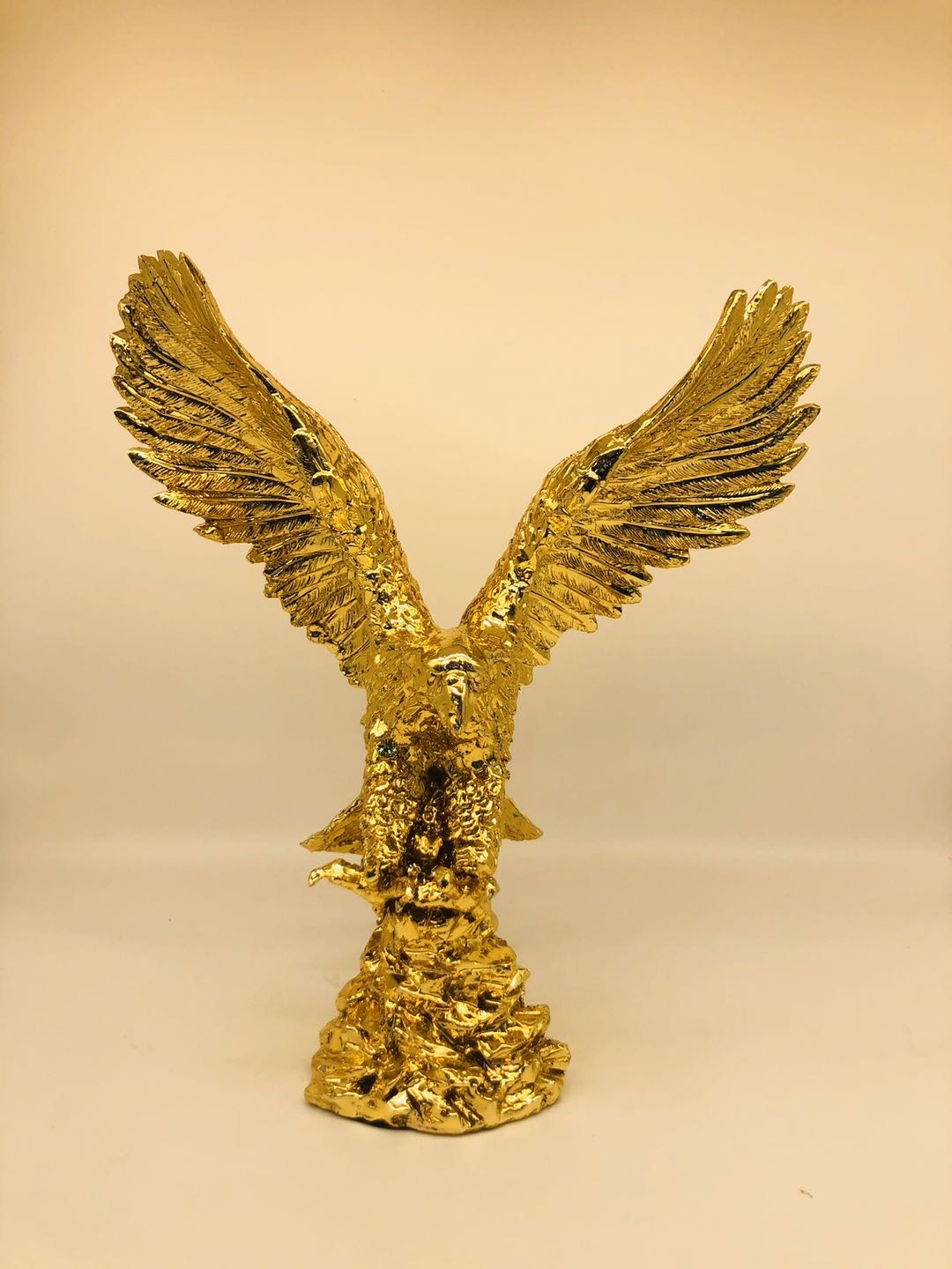 Panoramic Display of Eagle Resin Crafts