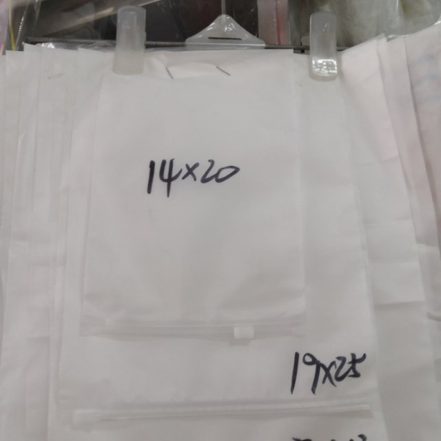 Wholesale plastic bags in stock, factory direct sales, self-sealing bags, PVC concave-convex bags, packaging bags details Picture