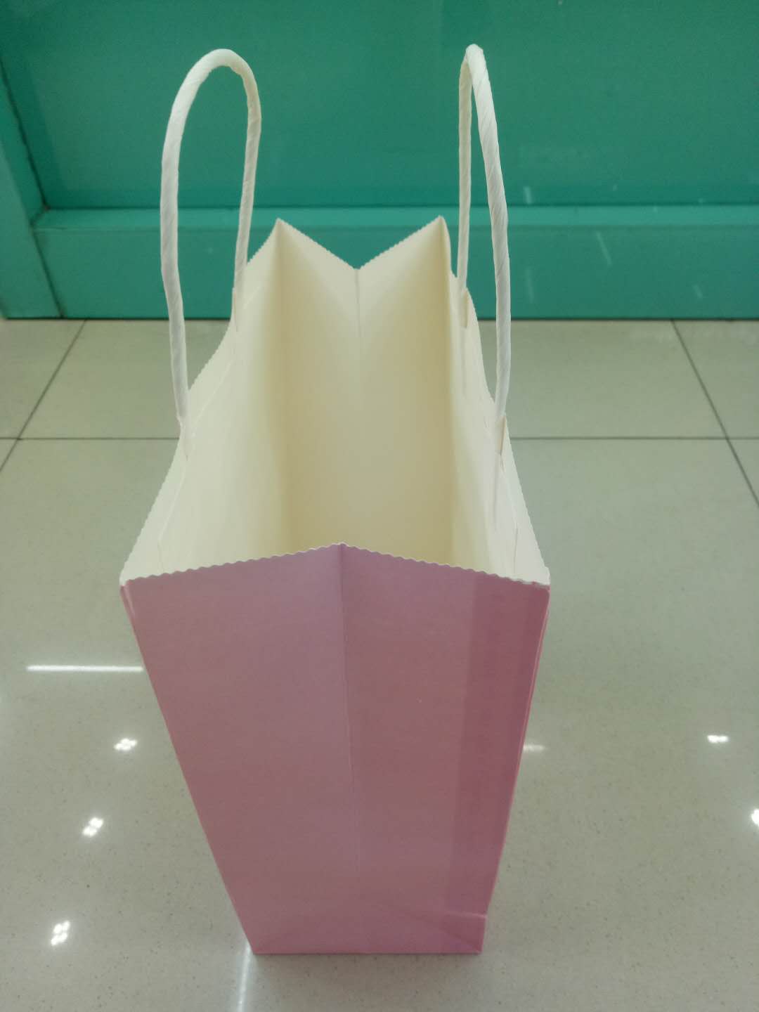 清新款手提袋女性购物袋价格实惠实用包装袋详情图3