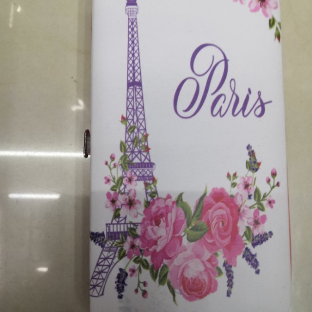 女生钱包花苞白色钱包产品图