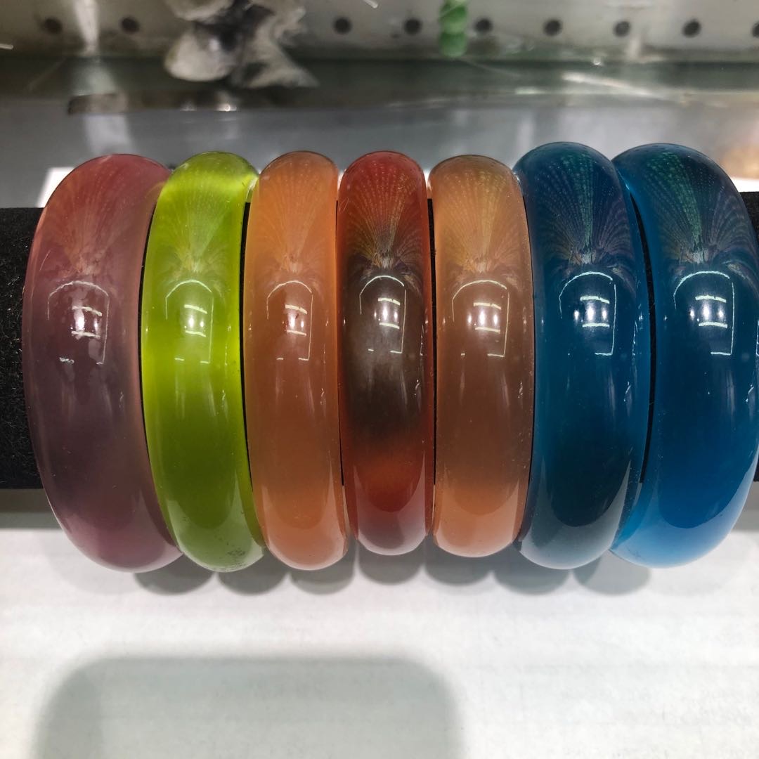 手排猫眼石天然高端大气手镯爆款系列