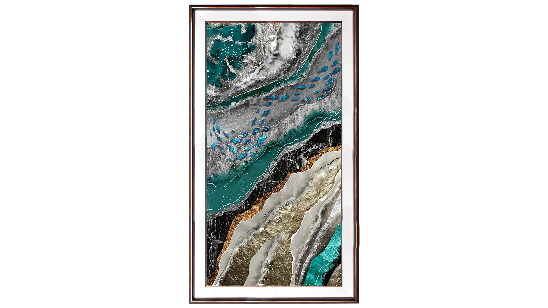 Zhejiang Lianda crafts 80X140cm enamel painting porch painting thumbnail