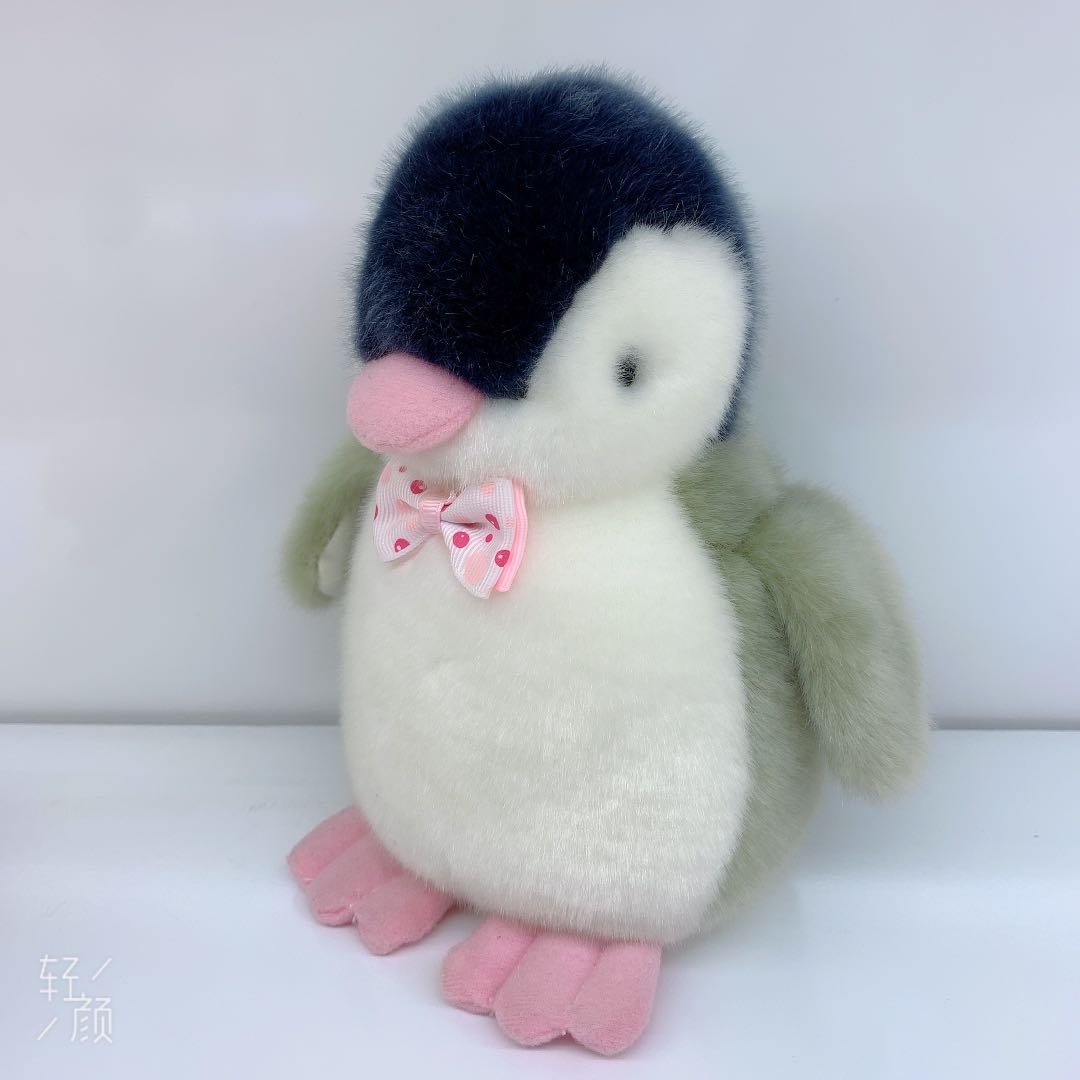 20 cm cute little penguin plush toy furniture, ornaments, gifts and presents details Picture
