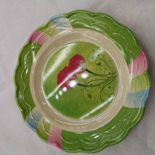 Hot environmental protection plate tableware spoon children's plate export plate