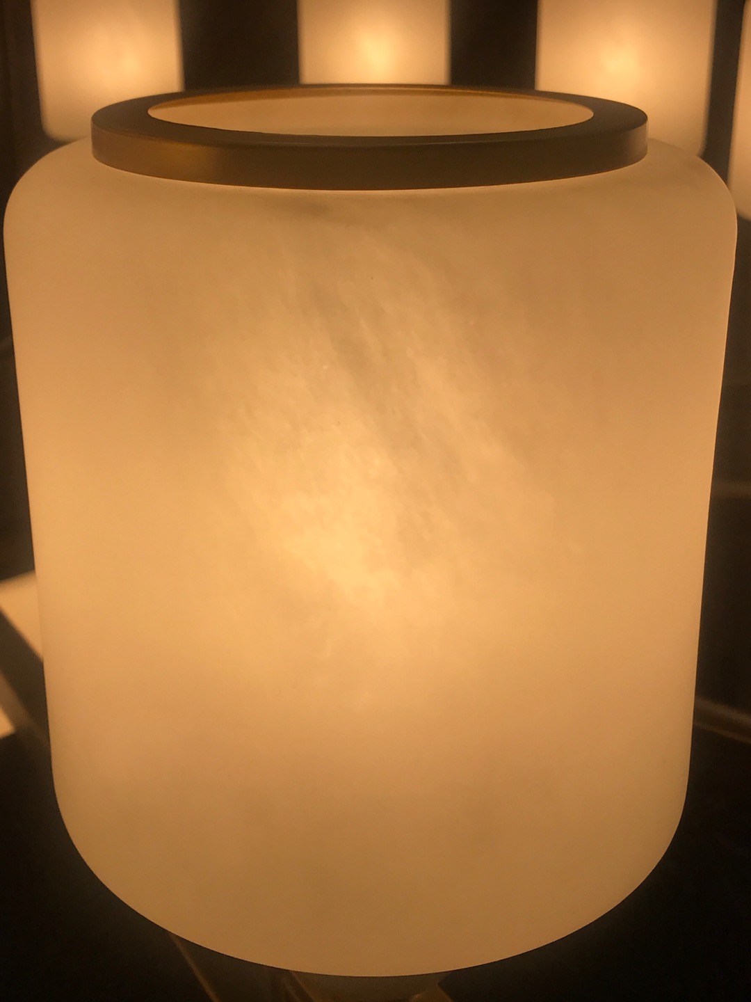 The new Chinese-style all-copper Lotus pond moonlight chandelier under Dingju Lighting is light luxury, modern and simple Specification image
