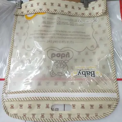 Beige Large Bear Cartoon Pattern Non-Woven Suit Dust Bag Non-Woven Bag Manufacturers Direct Sales Big Discount