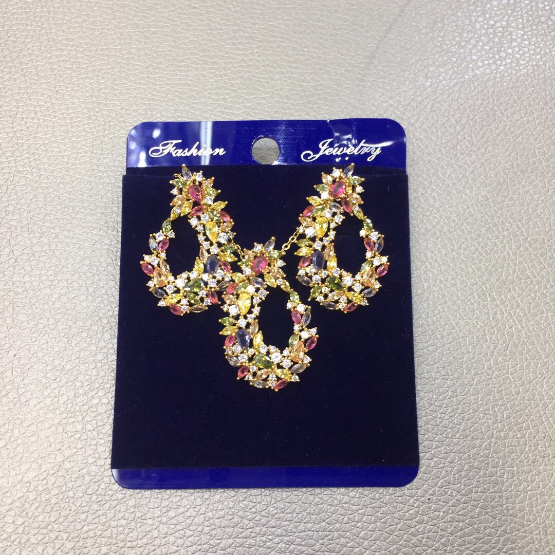 Ladies Alloy Necklace Bracelet Earrings Manufacturers Direct European And American Style