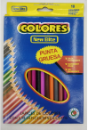 18 Color Blue Butterfly 7 Inch Colored Pencils details Picture