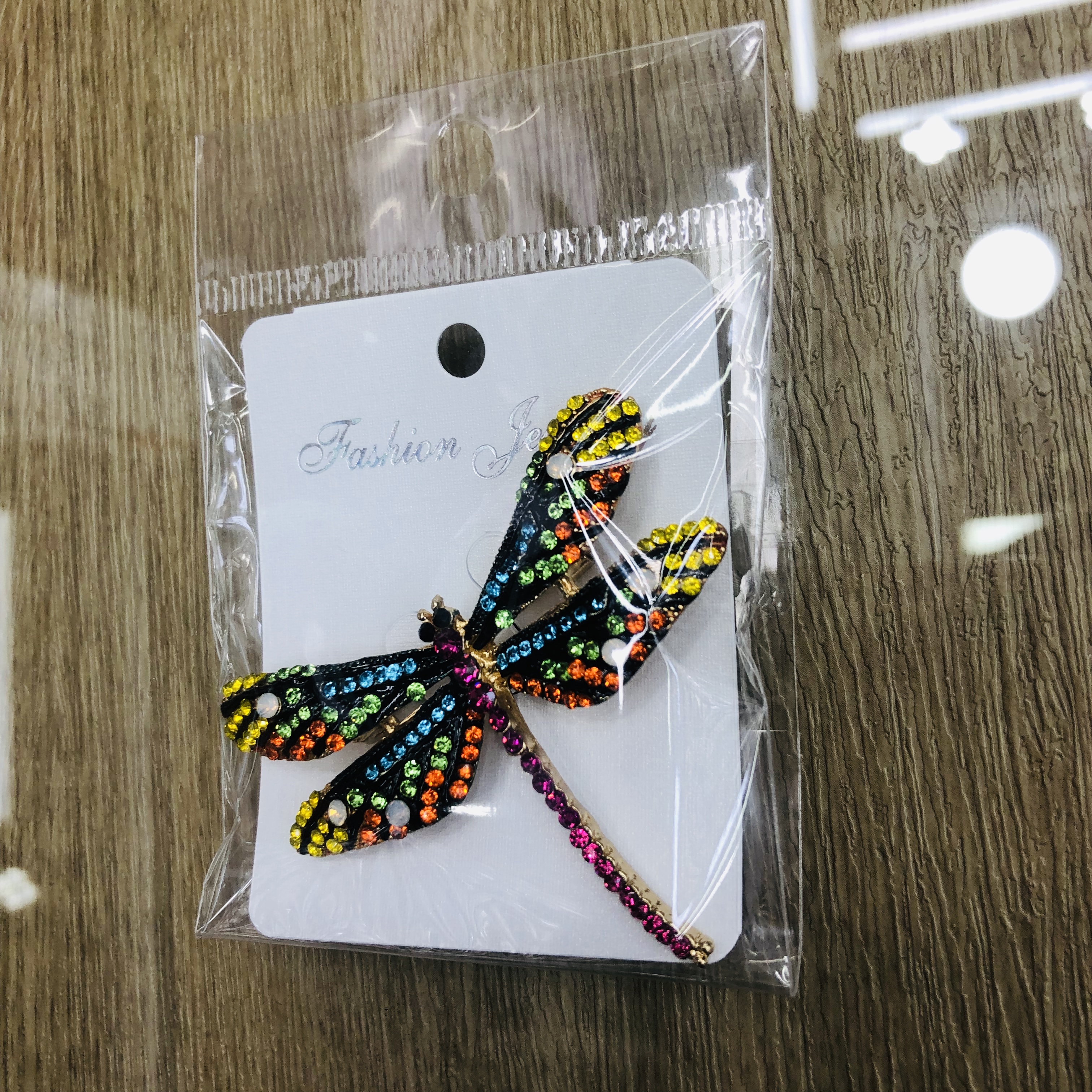 胸针韩版彩色蜻蜓别针韩国时尚名媛优雅披肩开衫扣针