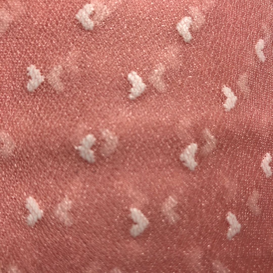 "Beauty Yarn fabric base fabric heart print series. details Picture