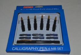 Multihead art pen set paquete de tarjeta de succión Specification image