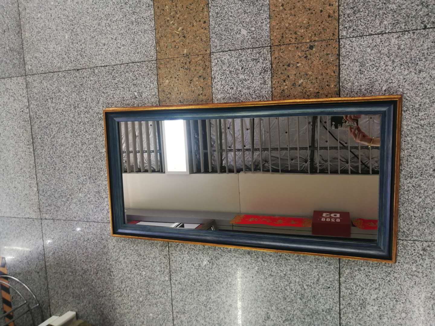 Wall-mounted mirror full-body full-length mirror collapsible explosion-proof expansion porch hanging wall bedroom rectangular bathroom self-adhesive thumbnail