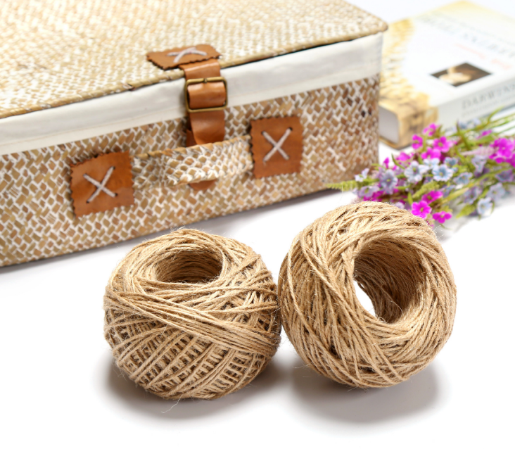 定制黄麻绳装饰复古麻绳手工编织绳学校拔河绳户外攀爬绳捆绑麻绳产品图