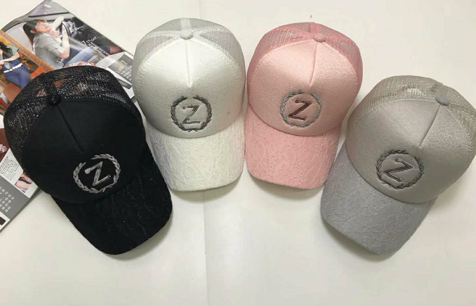 Summer mesh hat lace sequins cap new hat female Korean hipster versatile baseball cap summer sun hat thumbnail