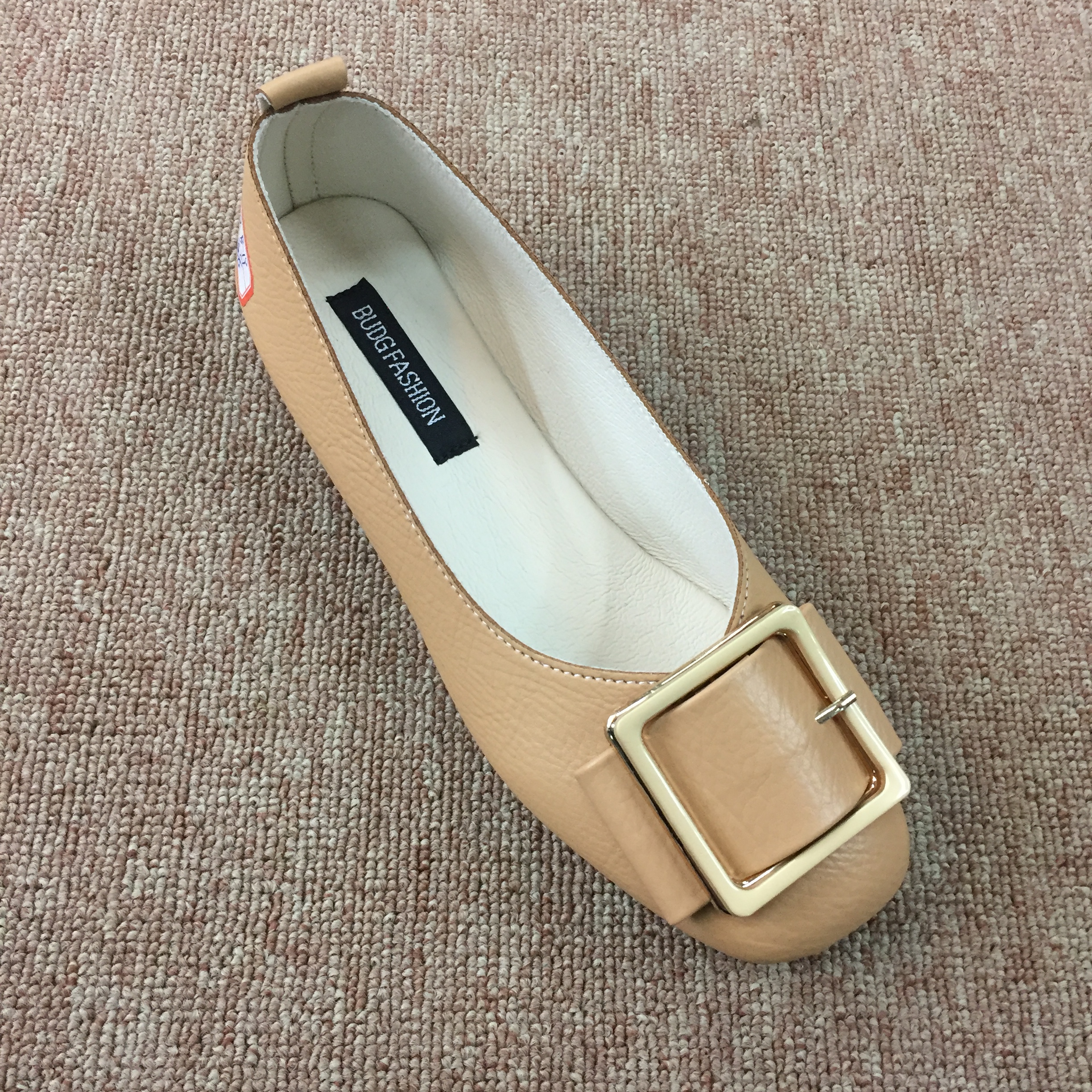 2020春秋女单靴真皮短筒鞋子平底靴