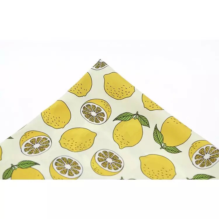 Lemon Silk Scarf Square Scarf Hair Headband Cute With Korean Version Of Small Scarf details Picture