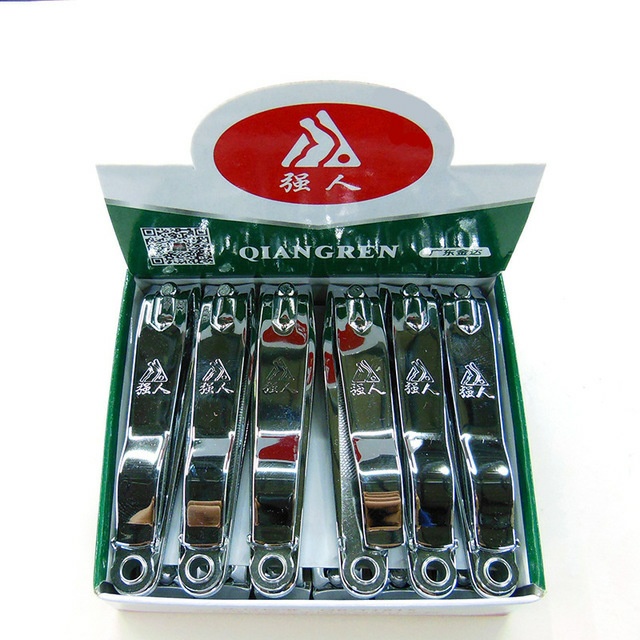 Genuine Strong Person 618 large flat-mouthed nail clippers, stainless steel nail clippers, classic best-selling nail clippers, wholesale of general merchandise