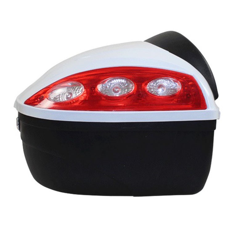 工厂批发 电动车自行车尾箱 小号多色塑料助力车后备箱 现货定制汽摩及配件汽车用品汽车内饰用品产品图