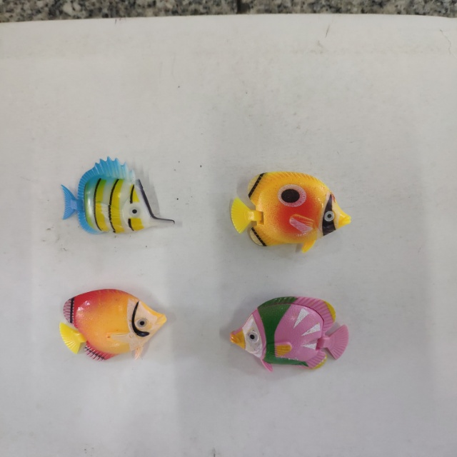 鱼缸用厂家直销塑料小鱼 鱼缸用观赏野生鱼玩具