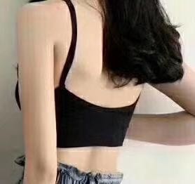 Breast Wrap No Underwire Small Breast Bra Underwear Sexy Beautiful Back Bottom Halter Vest Woman details Picture