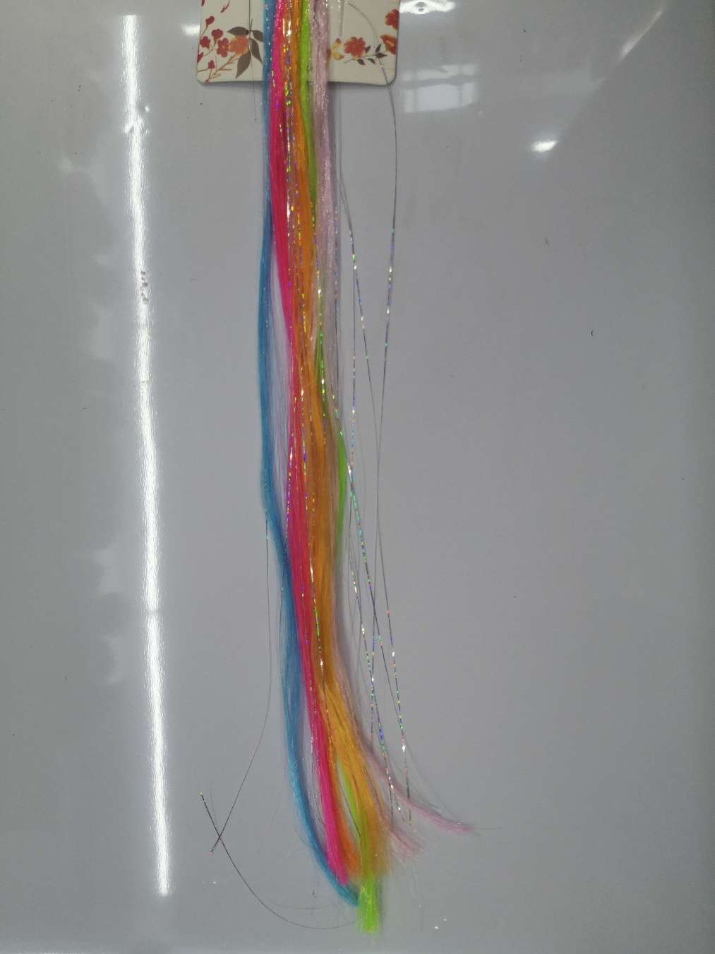 Cute Multi-Color Bright Crystal Hot Air Balloon Bright Silk Five-Color Fake Hair Clip Children Braid Hair Card Girl Specification drawing