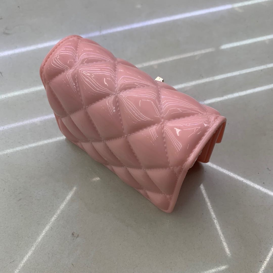 Summer Flower Cute and fashionable jelly bag chain crossbody bag small size details Picture