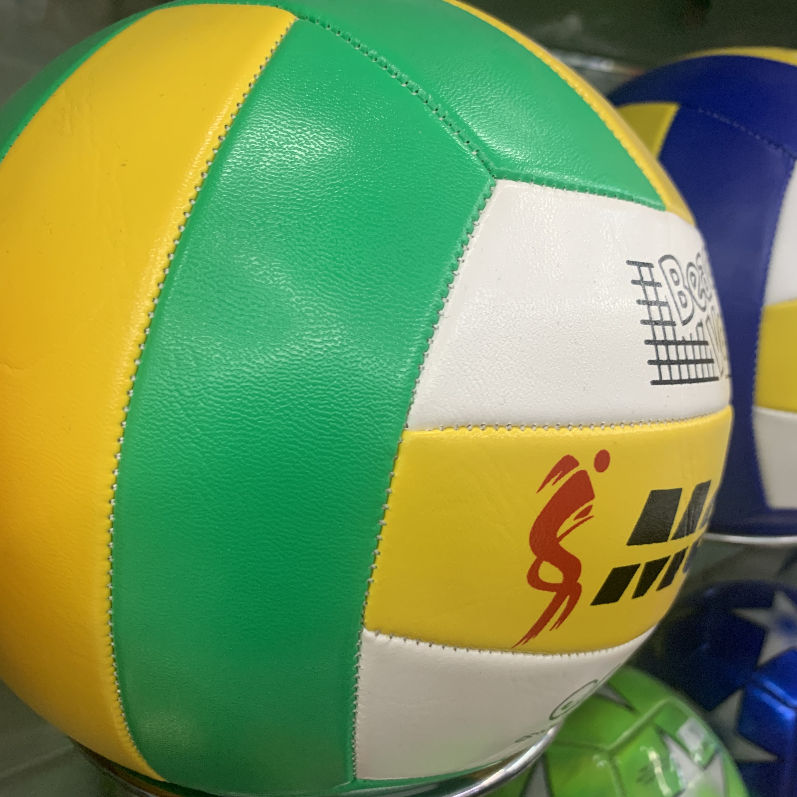No. 5 PVC volleyball is a special ball for students taking the high school entrance examination. It is a soft beach volleyball ball for teenagers and students training volleyball Specification image