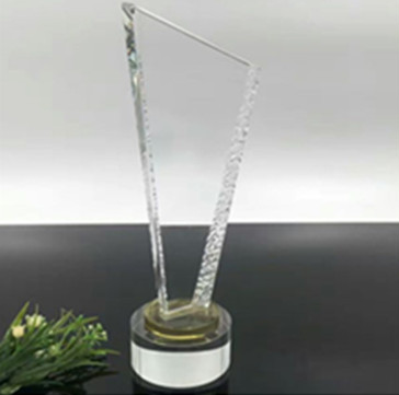 天然水晶水晶奖杯水晶奖牌水晶大碗杯比赛牌