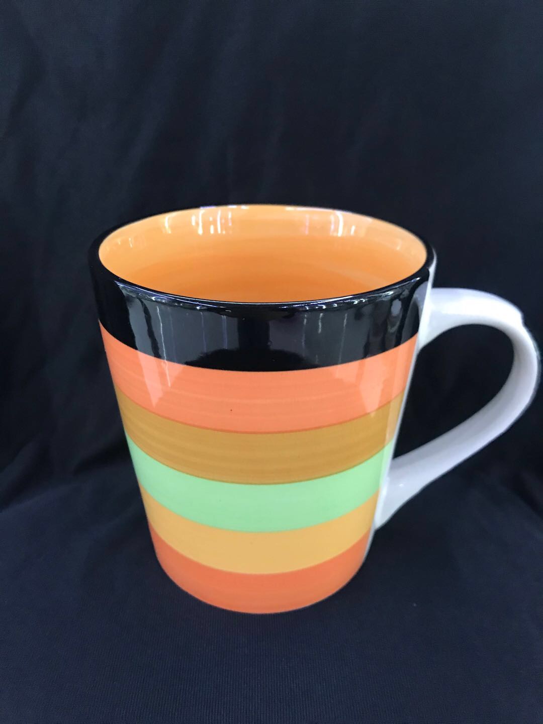 Fashionable New Color Small T-Shaped Ceramic Cup Specification drawing