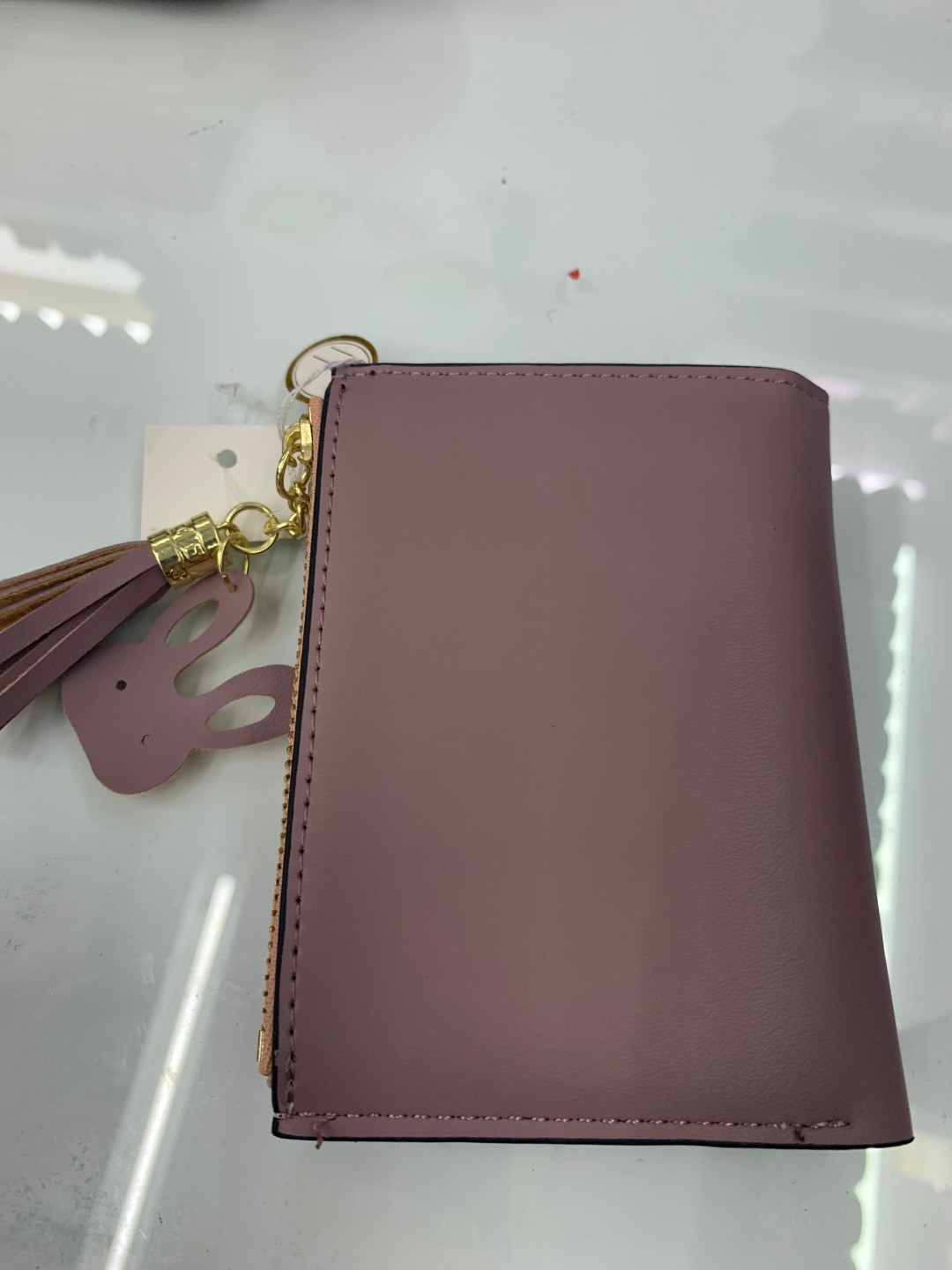 20 fold bag 2020 new fashion women's purse women's long style simple atmosphere details Picture