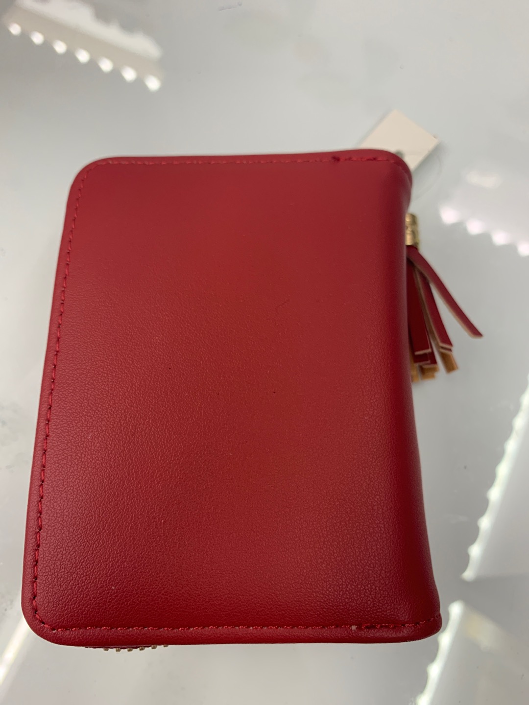 Small single pull insert card 2020 new fashion women's wallet women's long style simple atmosphere details Picture