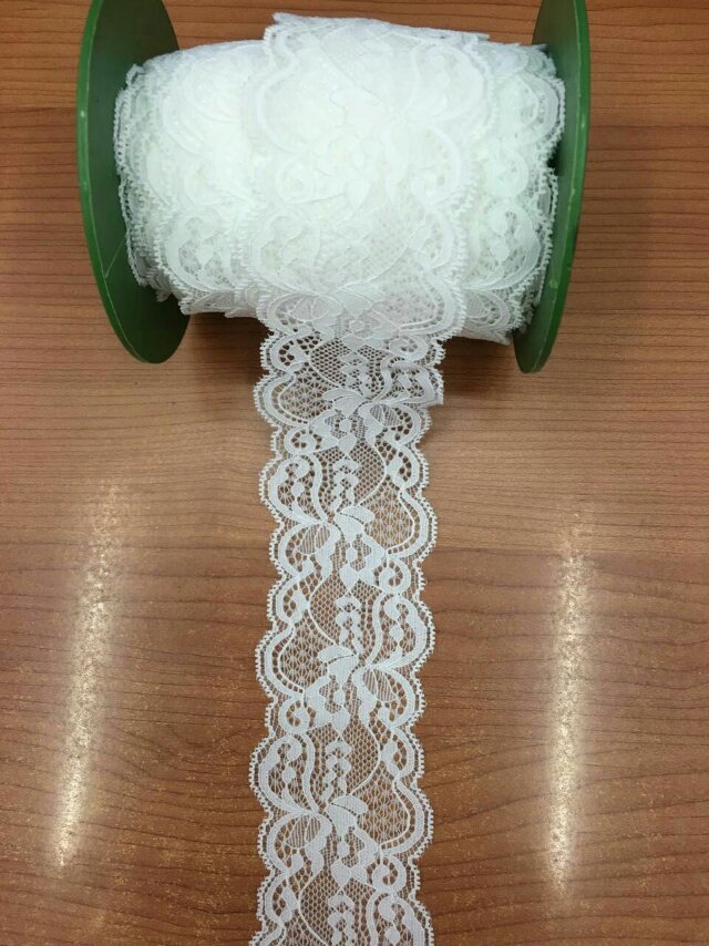 花边蕾丝服装辅料花边氨纶花边本白花边
