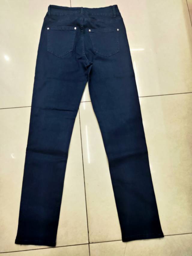 Summer jeans, men's straight-leg loose wide-leg trendy brand pants, men's Korean version Specification image