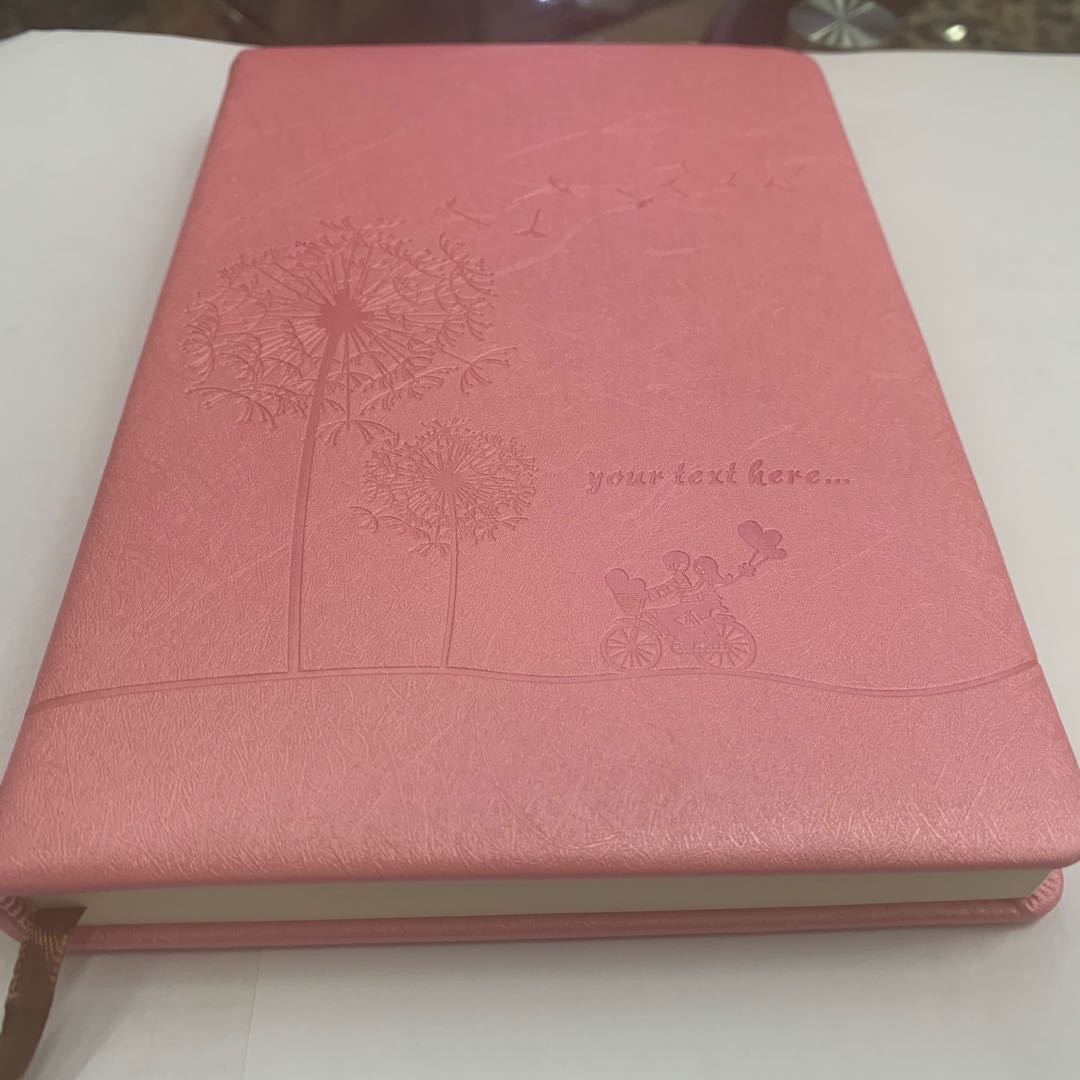 日韩创意彩色记事本A5复古创意笔记本文具厚皮面日记本子