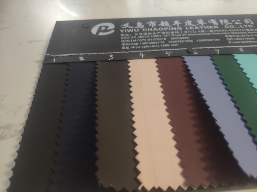 厂家直销 BS-30变色革 PU材料 环保材料皮革布料详情图2