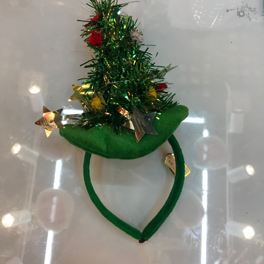 Christmas Headgear Christmas Tree Hairpin Snowflake Headband Antler Headband Santa Claus Hair Accessories Decoration Gift Wholesale