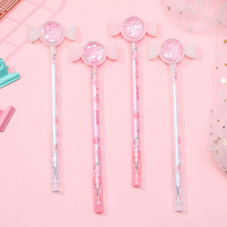Candy Creative Unisex Pen Student Stationery Wholesale Cute Girls Specification drawing