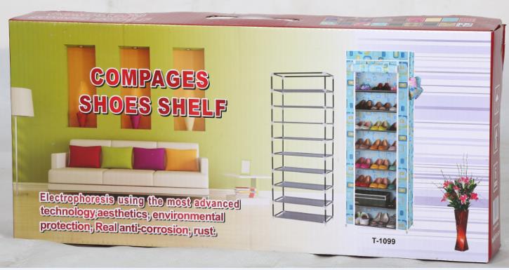 Wardrobe Simple Cloth Wardrobe Modern Simple Steel Pipe Thickened Oxford Fabric Single Dormitory Rental Room Hanging Wardrobe T1099 Specification drawing