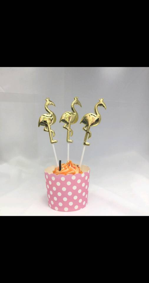 pu生日蛋糕装饰插件插牌派对甜品台水果配件时尚创意装饰4pcs